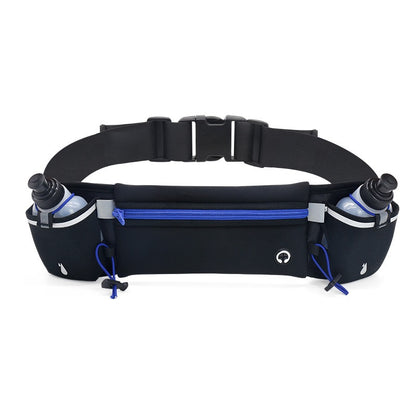 Sports Waist Pack With Water Bottle & Phone Holder