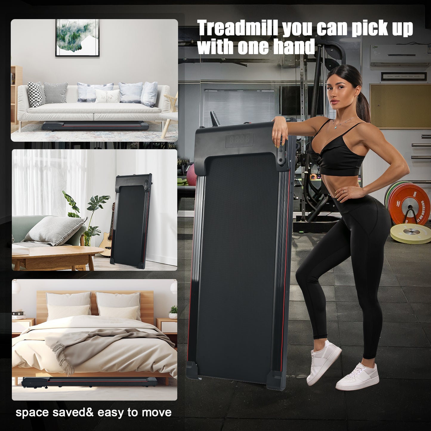 Compact Walking Pad Treadmill