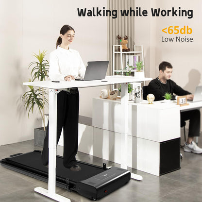 Walking Pad Treadmill With Handrail