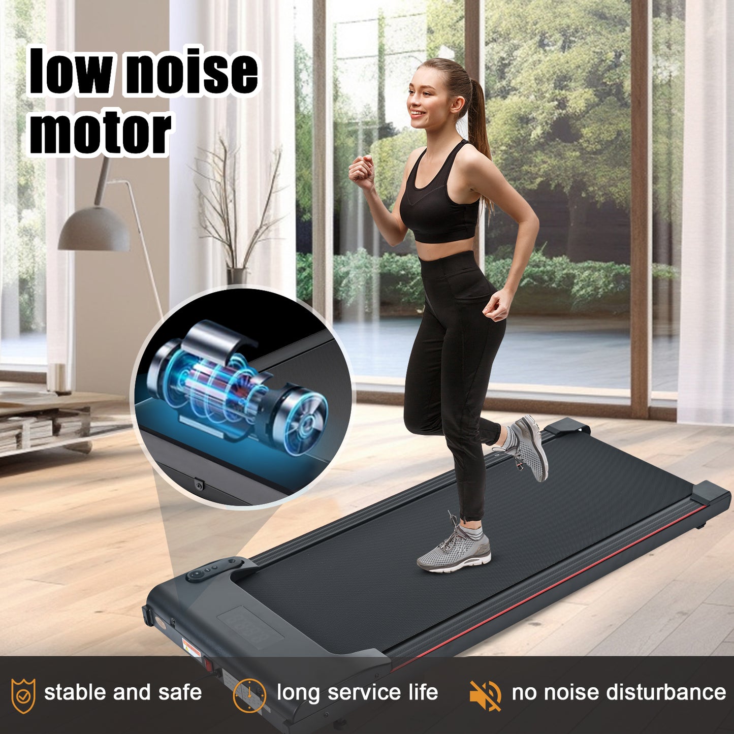 Compact Walking Pad Treadmill