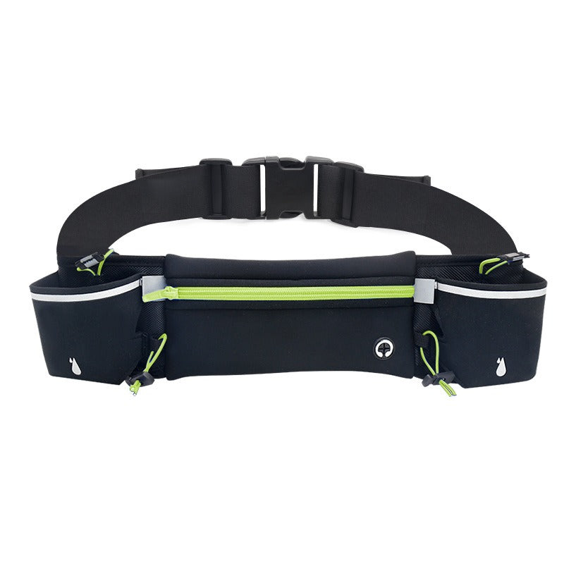 Sports Waist Pack With Water Bottle & Phone Holder