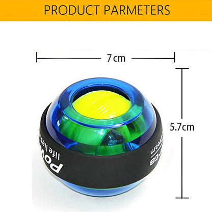 Gyroscope LED Wrist Ball Trainer